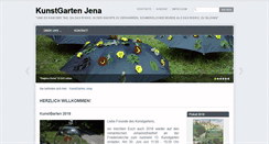 Desktop Screenshot of kunstgarten-jena.de